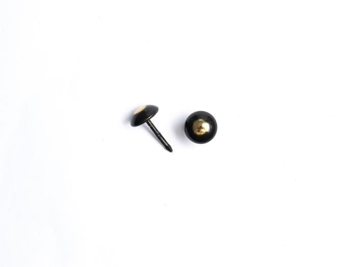 Möbelspik - Slät rund - Brons renässans