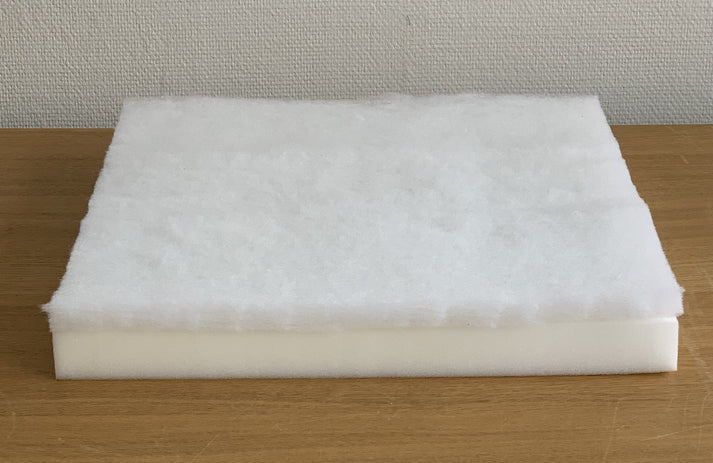 Skumgummi - Mediumhård sittdyna med vadd